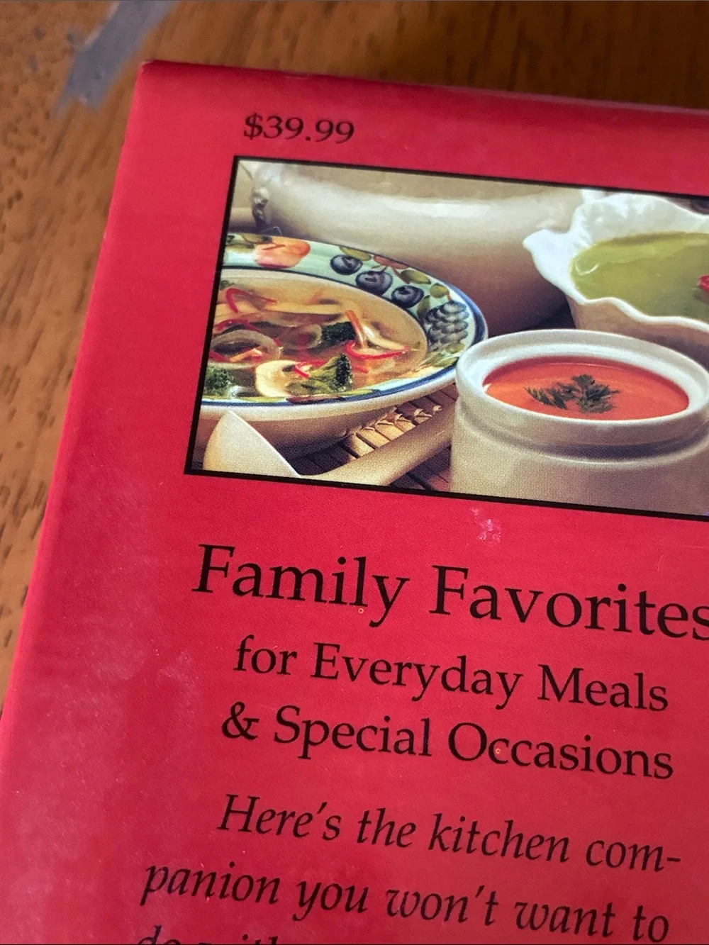 Family Favorites Cookbook For everyday meals & special occasions - vintage